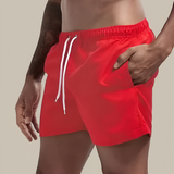 Men's Quick Dry Drawstring Swim Shorts - Summer Beachwear