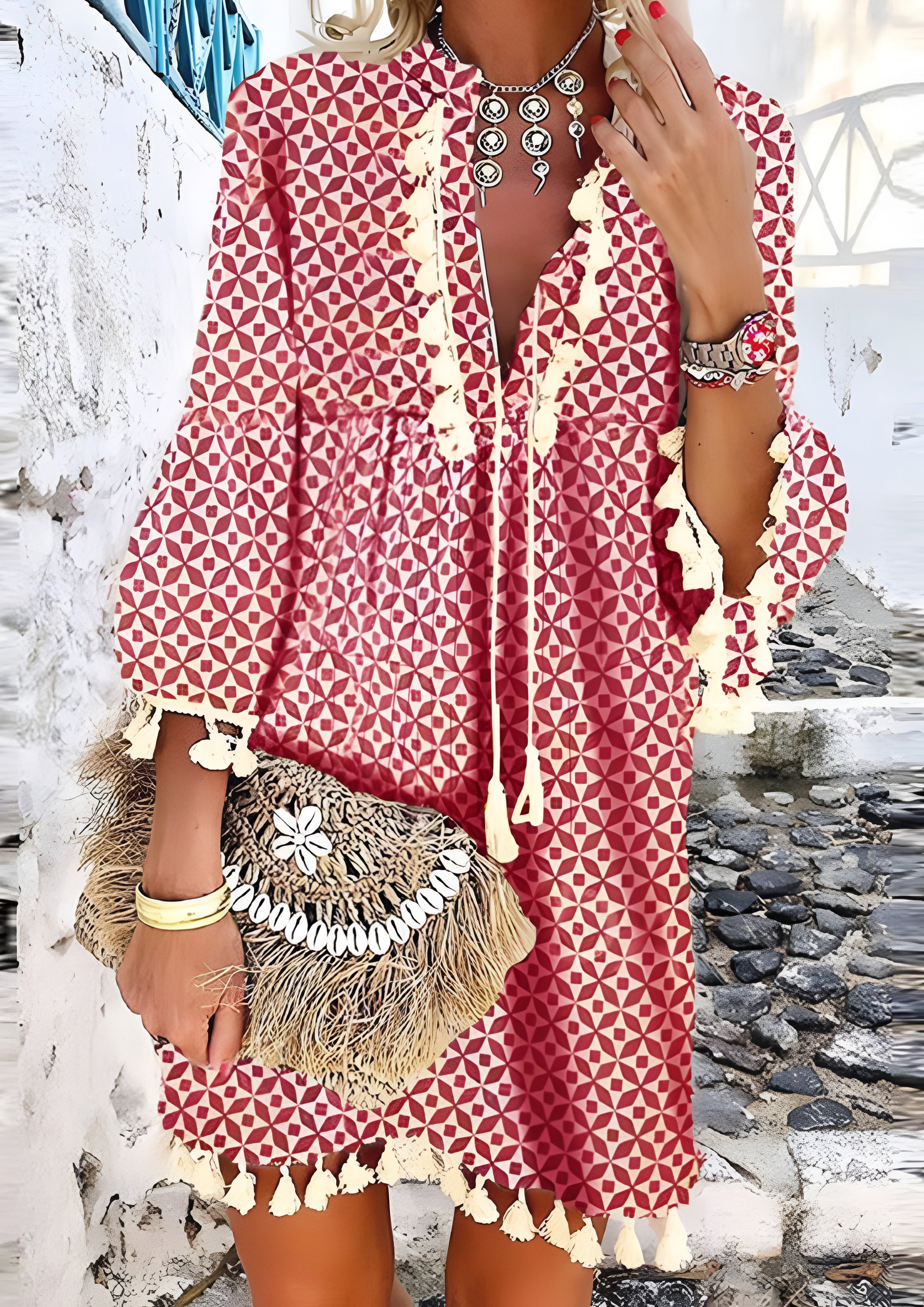 Women's Tunic Dress - Boho Beach Wear