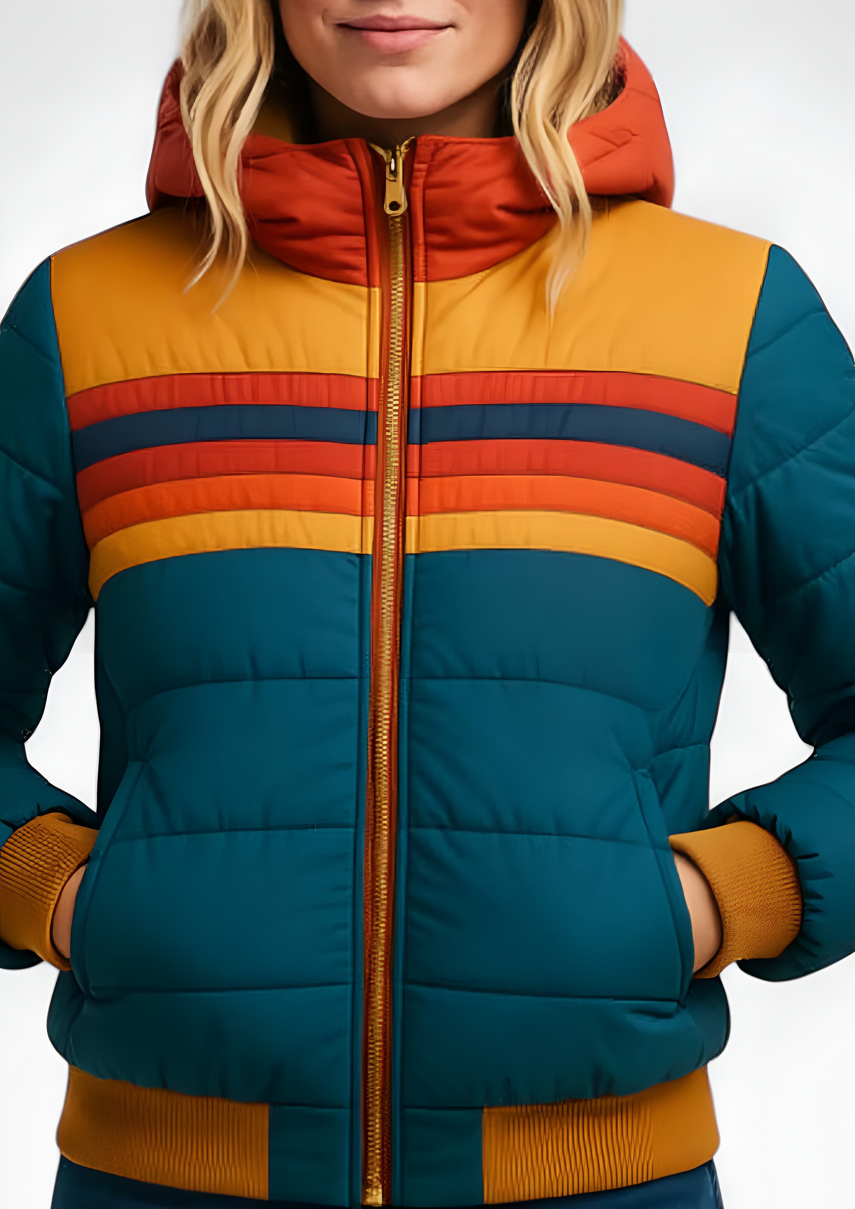 Women's Puffer Jacket - Winter Wear