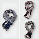 Women's Artisan Patterned Wrap - Winter Wear Scarfs