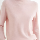 Women's Mock Neck Sweater - Office Wear