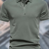 Men's Short Sleeve Polo Shirt - Summer Everyday Wear