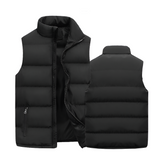 Men's Puffer Vest Sleeveless Jacket - Outdoor Casual Wear