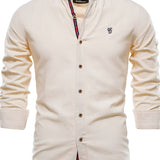 Men's Button Down Shirt - Casual Wear