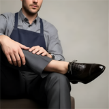 Men's Wingtip Brogue Oxford Dress Shoes - Business Formal