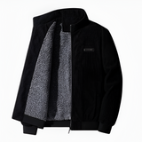 Men's Corduroy Bomber Jacket - Casual Winter Wear