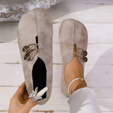 Women's Vintage Moccasin Flats - Casual Walking