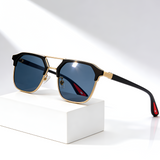 Men's Geometric Frame Polarized Sunglasses - Outdoor Driving