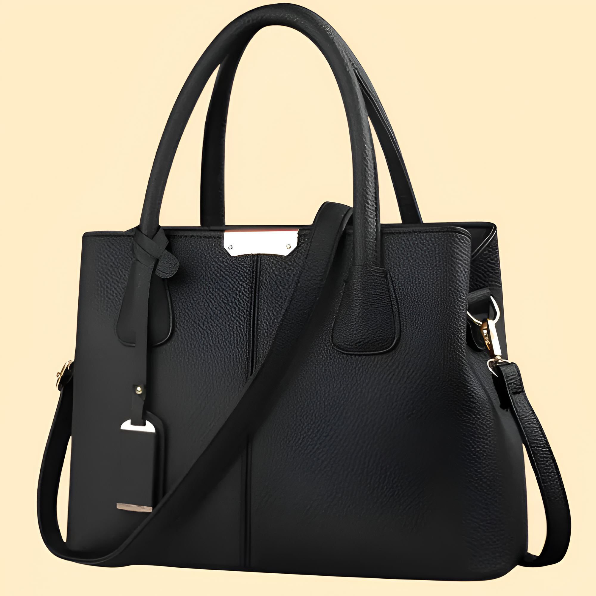 Women's Satchel Crossbody Handbag - Office Wear