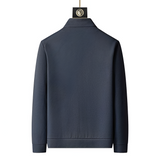 Men's Ribbed Zip Jacket Matching Set - Casual Sportswear