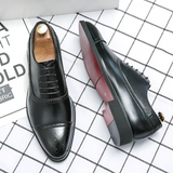 Men's Wingtip Brogue Oxford Dress Shoes - Business Formal