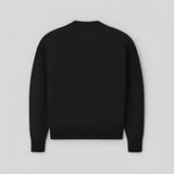 Women's Crew Neck Knit Sweater - Casual Wear