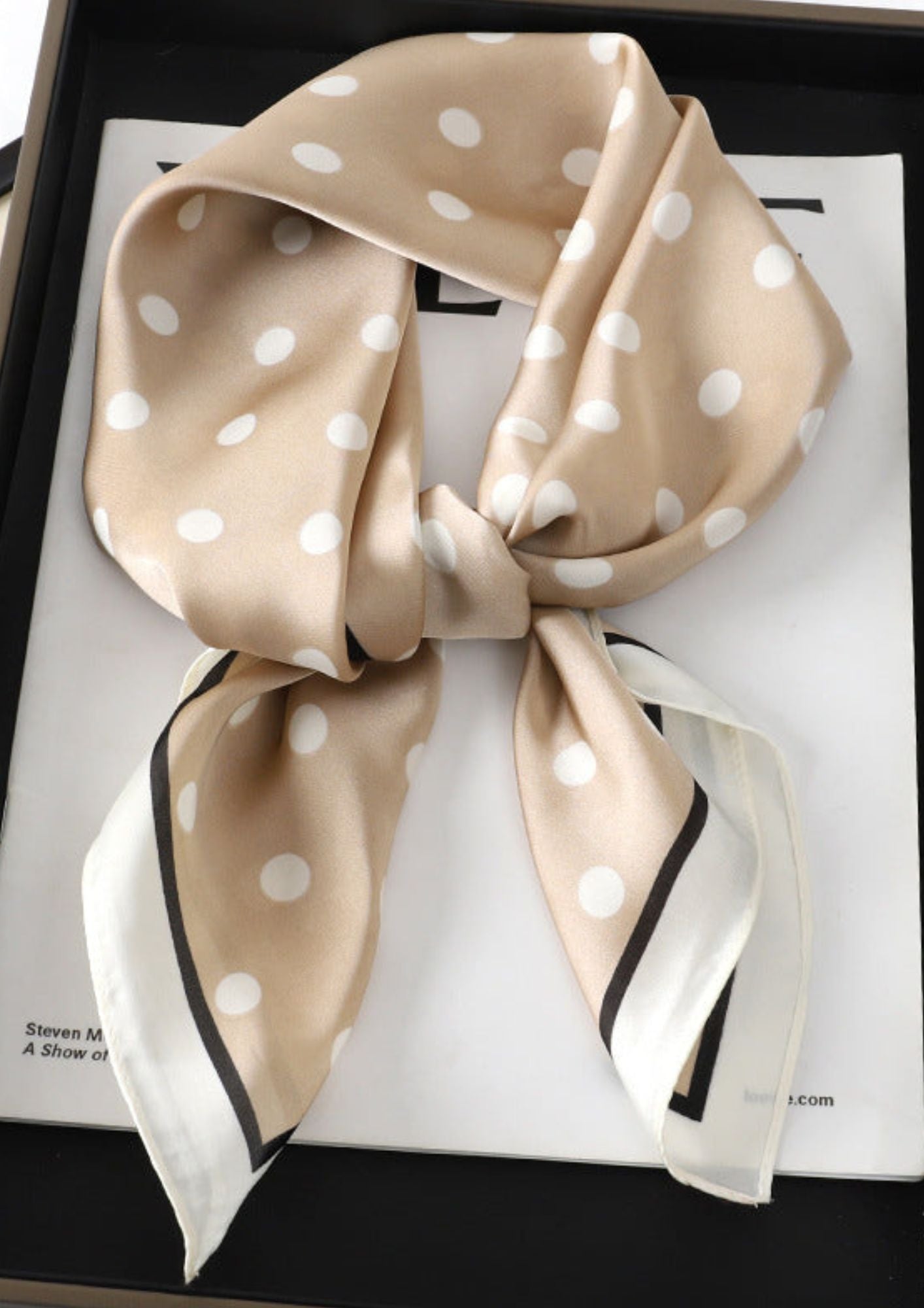 Women's Patterned Square Scarf – Classic Twist Travel Wear