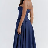 Women's Midi Dress Corset Skirt - Date Night