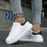 Women's Platform Minimalist Sneakers - Casual Daily Wear