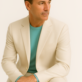 Men's Slim Fit Tailored Suit - Smart Casual