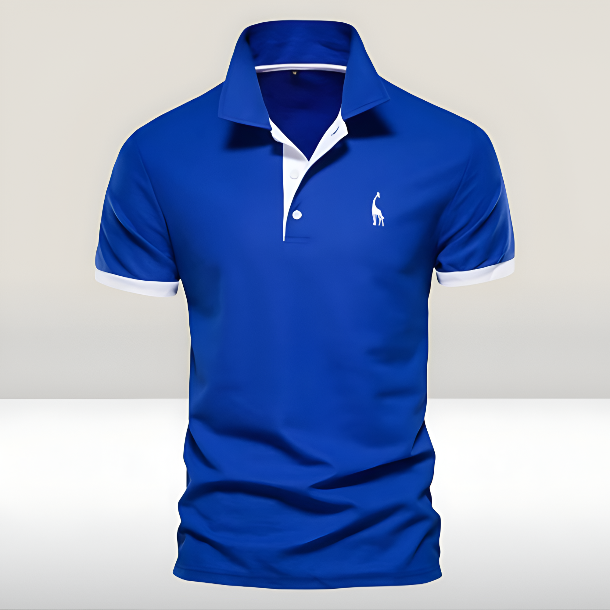 Men's Contrast Trim Slim Fit Polo - Casual Wear