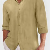 Men's Button-Down Shirt - Casual Classic Wear