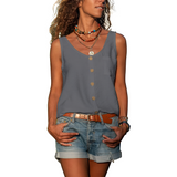 Women's Sleeveless Tank Top - Casual Summer Wear