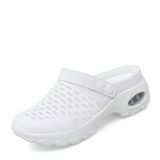 Women's Air Cushion Mesh Slip On Clogs - Casual Outdoor