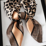 Women's Patterned Square Scarf – Classic Twist Travel Wear