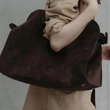 Women's Large Tote With Side Buckles - Work Travel