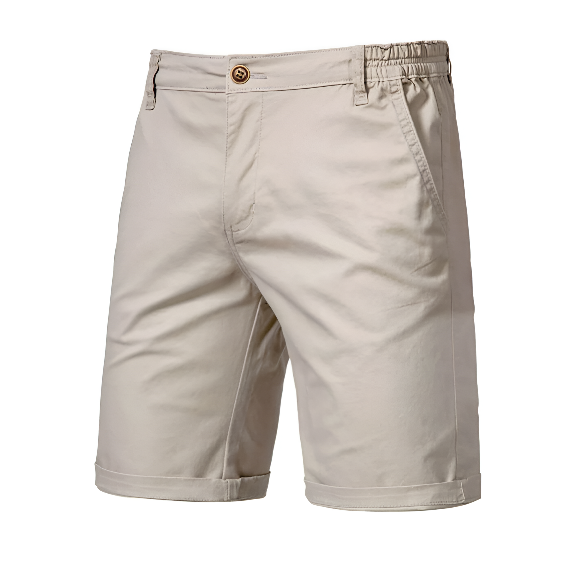 Men's Slim Fit Chino Shorts - Casual Everyday Wear