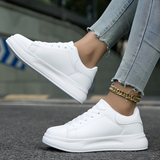 Women's Platform Minimalist Sneakers - Casual Daily Wear