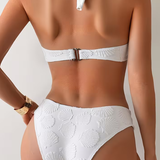 Women's Bikini Set Shell Pattern - Beach Vacation
