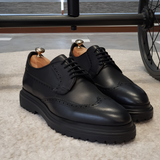 Men's Wingtip Brogue Derby Shoes - Office Wear