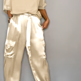 Women's Cargo Two Piece Lounge Set - Casual Chic