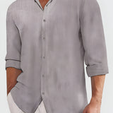 Men's Button-Down Shirt - Casual Classic Wear