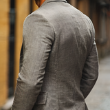 Men's Slim Fit Textured Blazer - Casual Social Wear