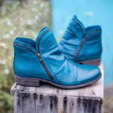 Women’s Leather Ankle Boots - Autumn Outdoor Wear