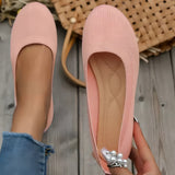Women's Textured Flats - Summer Shoes