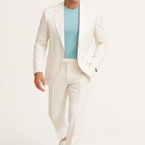 Men's Slim Fit Tailored Suit - Smart Casual