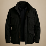 Men's Multi-Pocket Field Jacket - Outdoor Casual