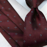 Men's Classic Patterned Neckties – Business Formal Tie Collection