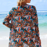 Women's Swimsuit Set Geometric Print - Resort Wear