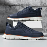 Men's Sneakers Grained Textured - Daily Urban Wear