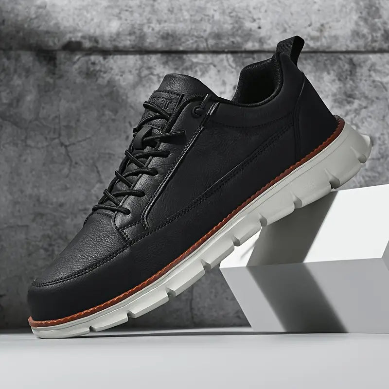 Men's Sneakers Grained Textured - Daily Urban Wear