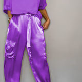 Women's Cargo Two Piece Lounge Set - Casual Chic