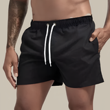 Men's Quick Dry Drawstring Swim Shorts - Summer Beachwear