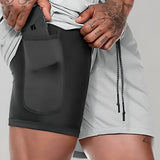 Men's Fitted Compression Short - Athletic Summer Wear