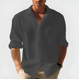 Men's Textured Relaxed Shirt - Casual Wear