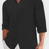 Men's Button-Down Shirt - Casual Classic Wear
