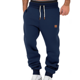 Men's Cuffed Drawstring Joggers - Leisure Sport