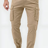Men Slim Fit Joggers Cargo - Street Wear