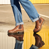Men's Slip On Reinforced Chelsea Boots - Outdoor Work