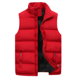 Men's Puffer Vest Sleeveless Jacket - Outdoor Casual Wear